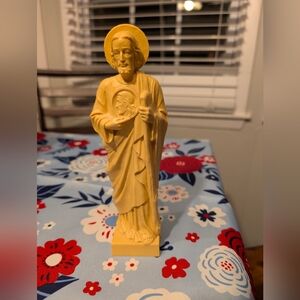 Vintage Catholic St. Jude Statue